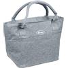 VIRSUS Borsa Termica Porta Pranzo 9L Triplo Spessore, Rivestimento Interno Isotermico in Peva 383 Borsa Cibo con zip in gomma e 2 manici rinforzati Vari Colori (grigio) - F