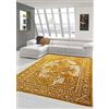 Teppich-Traum Tappeto moderno e di design tappeto orientale tappeto da salotto in oro argento Größe 80x150 cm