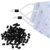 HONGJINSHI Fermacordo 100 pezzi in plastica morbida rotonda in silicone elastico per la regolazione della maschera connettori anti scivolo accessori creativi per adulti e bambini