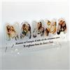 PV Grafik® Targa festa della Mamma idea regalo con foto,Targa personalizzata Mamma con foto, Idea regalo Mamma, regalo compleanno Mamma e regalo Natale Mamma, Regalo Figlio Figlia Mamma.(TRASPARENTE)