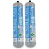 BELLEROFONTE - Bombole CO2 600g E290 per Gasatore Acqua Frizzante - Attacco M11x1 Compatibile Universale - Set 2 Pezzi - Risparmio - Made in Italy