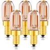 Generic T22 1W Luci notturne 12V 24V DC AC Retro LED Lampada a filamento bianco caldo 2700 k Ha condotto la lampadina E12 E14 Decorazione lampadina di illuminazione (E14-12-24V)