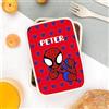 Wanapix | Scatola da Pranzo per Bambini Personalizzato con Nome |Include Posate | Senza BPA |Portapranzo - Porta Merenda - Lunch Box| Scuola/Asilo | 700 ml | Spider Hero