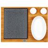 Hot Cooking Stones Piastra Pietra Lavica AMERICAN L Rettangolare Adatta Per Cucinare Direttamente A Tavola