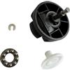 JIYUTQQ parti Ruota anteriore, compatibile con ECOVACS DEEBOT T30pro, T50pro, X8, Ricambi for aspirapolvere(T30 series Universal wheel)
