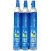 Sodastream - set di 3 bombole di ricarica gas CO2 60l per macchina carbonatatrice 3 x bombole di gas