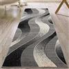 Mazovia Tappeto per Corridoio - Passatoia Corridoio Moderne Geometrico - Tappeto a pelo Corto per Ingresso, Salotto - Certificato Oeko-Tex - Corridore a Metro - Larghezza 70 cm - Grigio 70x400 cm