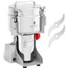 Royal Catering RCMZ-2000D - Macinaspezie elettrico, 2000 g, 21 x 9,5 cm, 3400 W, digitale, macina spezie elettrica professionale