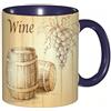 DHAEY Tazza Mug cose divertenti,immagine vintage in legno di botte di vino,tazza caffè, tazza grande, tazza divertente - decora la tua tazza