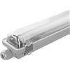 Ledvion - Plafoniera led soffitto, 150cm, IP65, 12W, 120 lm/W, Bianco freddo, 6500K, Accoppiabile, Plafoniera Garage, Neon led, lampada da laboratorio, lampada da cantina