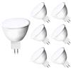 通用 ZYUJIA MR16 7W bianco freddo 6000K lampadine LED (equivalente 70W lampadina alogena) 700LM GU5.3 Faretto non dimmerabile lampada a risparmio energetico AC 85-265V 6 confezioni