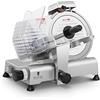Royal Catering Affettatrice Elettrica Affettatrice con Affilacoltelli RCAM-250E (Ø 250 mm, 0-8 mm, 150 W, 480 giri/min)
