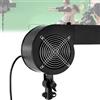 SUCRFXJ Ventilatore portatile for fotografia, macchina for effetti speciali da palcoscenico da 120 W, velocità massima 2600 giri/min e angolo regolabile, ventilatore for capelli da studio
