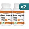 Aloha Cordyceps Alhoa Cordyceps Bipacco Integratore Sostegno Metabolico 2x90 Capsule
