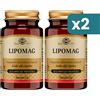 Solgar Lipomag Bipacco Integratore Acido Alfa-lipoico 2x30 Capsule Vegetali
