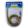 Sicurflex Gas Tubo flessibile acciaio inox laccio gas per gpl e metano 1/2 FF femmina femmina cucina (200cm)