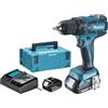 Makita DDF459RMJ Avvitatore a Batteria, Valigia Trasporto, 2 Batterie da 4.0 Ah