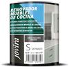 JOVIRA PINTURAS Vernice per rinnovare i mobili di cucina, bagno e porte, satinata all'acqua. (750 Millilitri, Grigio Scuro Medio)