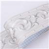 Dostear Bordi Greche Pannelli Adesivi Bordo Adesivo per Pareti Striscia Adesiva Muro Decorativa Greca Adesiva per Parete Romanticismo d'argento 10.6 X 500cm