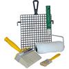 FERCOLOR Set Per Imbiancare: 1 Rullo Sintetico Da Cm. 20, 1 Retina Plastica Da Cm. 20, 1 Pennello Triplo Misura 40, 1 Plafoncino 4X14