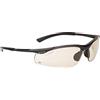 Bollé Contour II BSSI - Lente de PC CSP antirayaduras y antivaho PLATINUM - Montura de nylon negro mate - Patillas TIPGRIP - Nariz TPE