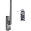 beschlagswelt / Siegenia Siegenia PSK - Leva manuale 200/GH, con guarnizione Ott Beschlagswelt EV1, colore argento sinistro