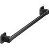 XUNFAKE Portasciugamani Senza Foratura,nero Portasciugamani Da Parete, Porta Asciugamani Bagno, Porta Asciugamani Da Cucina, Portasciugamani Adesivo, Per Bagno, Cucina, Soggiorno (30cm)