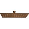 Balneo Soffione Doccia Fisso in Rame - Soffione Doccia Grande in Acciaio Inossidabile AISI 304 - Getto a Pioggia Rilassante e Uniforme - 250x250 mm - 7 Colori Disponibili - CASCADE Modello 2