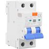 Behogan Interruttore Differenziale 16A 30mA 2 Poli, 230V AC 1P+N RCBO Salvavita Magnetotermico con Protezione da Corrente di Guasto, 6KA, Protezione da Sovraccarico per Casa e Industria