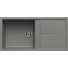 ELLECI LGU48048 | Lavello da incasso GRANITEK UNICO 480 | Colore : Cemento