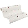 A.S. Création 208514 AS Creation-Carta da Parati in Tessuto Non Tessuto, Collezione Life, Beige, Rosso, Bianco, 0.5W x 10.1L m