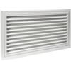 Dianhydro GRIGLIA DI RIPRESA PORTAFILTRO AD ALETTE FISSE All anodizzato mm 600 x 300