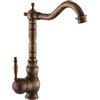 ZERAPH Rubinetto Della Cucina Rubinetto Finitura Bronzo Lavello In Ottone Rubinetti In Ottone Massiccio Maniglia Singola Miscelatore Acqua Rubinetto Della Cucina Piccolo Regalo