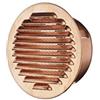 MAGGINI LA VENTILAZIONE - GRIGLIA AERAZIONE RAME C/RETE IMBOCCO RAME DIA. 80 MM - 18266