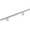 UISEBRT Corrimano in acciaio inox, 80 cm, per interni ed esterni, scale, balcone (80 cm)