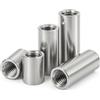 ChellexX - Manicotto filettato (2 pezzi, M6 x 50 mm), in acciaio inox, parti terminali per RhedexX, molle a gas Stabilus, ammortizzatori a gas (2 pezzi, M6 x 50 mm)