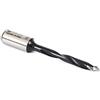 Yonico Punta da foro passante da 5 mm - mano destra - gambo da 10 mm lunghezza 70 mm