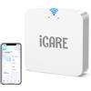 ICARE Gateway Intelligente WiFi/Bluetooth per Serratura Smart ICARE/Tuya/Smart Life - Controllo Remoto via APP, Compatibile con Alexa e Google Home