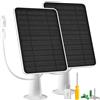 WININMETA Caricatore per pannello solare compatibile con fotocamera Arlo Essential Outdoor/Essential Spotlight XL (2a generazione), pannelli solari da 5 W, ricarica con cavo micro USB-C impermeabile IP65 da 3 m