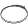 zolink Anello di chiusura coperchio fusti per rapida ermetica a balestra chiusure a moschettone fascetta regolabile per fusto bocca larga fusto fermentatore alimenti (argenteo, 200L OD507mmID475mm)