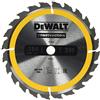 DEWALT Dt1939-Qz Lama Circolare Per Seghe Portatili Edilizia, 184 X 16 Mm, 24 Denti