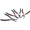 Kovalmax® Set 4 pinze seeger per anelli elastici sicurezza pinza dritta curva 90°
