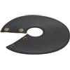 HOLIDYOYO Copertura Protettiva Paralume in PU Nero per Lampade da Parete e Soffitto Decorazione Casa Diffusore Luce Calda e Naturale Facile da Installare per Camera e Soggiorno