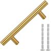 vidaXL Maniglie per Mobili 10pz Oro 64mm in Acciaio Inox