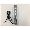 SECUREMME CONTROPIASTRA ELETTRICA PER PORTE BLINDATE ALIMENTAZIONE 6-12 CAVO DI CONNESSIONE 1mt PRONTO PER L'USO. MANO DESTRA, INTERASSE 37 SPORGENZA LEVA A FILO, SECUREMME