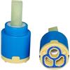 MIOBER Cartuccia per rubinetto di ricambio da 25 mm Cartuccia a disco in ceramica Cartuccia in ceramica Miscelatore dell'acqua Rubinetto di controllo interno Valvola del rubinetto per rubinetto da cucina