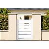 Casanoov Cancello pedonale in alluminio 1m VOGEL 100P120 BLANC