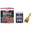 ARCANE INDUSTRIES Guaina liquida per tegole, Resina impermeabilizzante per tegole - ARCAROOF PACK - Marrone - ARCANE INDUSTRIES