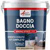 ARCANE INDUSTRIES Microcemento bagno e doccia: microcemento impermeabile - 10 m² (in 2 strati) Gazzella Grigio Rosa - ARCANE INDUSTRIES
