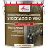 ARCANE INDUSTRIES Vernice alimentare per torchio, per lo stoccaggio del vino - REVEPOXY - 206-4 kg Bianco Crema - RAL 9001 - ARCANE INDUSTRIES